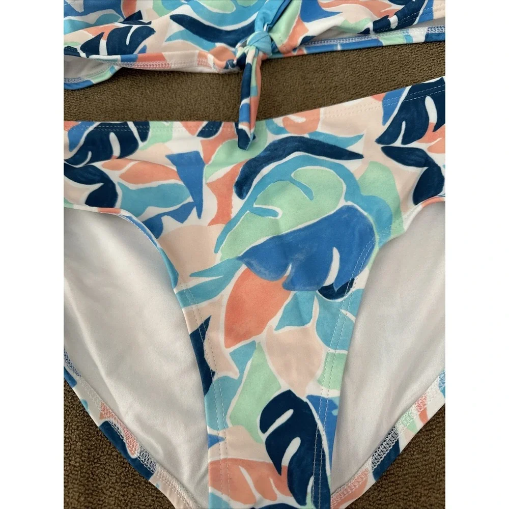 Girl's Old Navy 2-Piece Bikini Quick Dry Swimsuit Swim Size L 10/12 (AH)